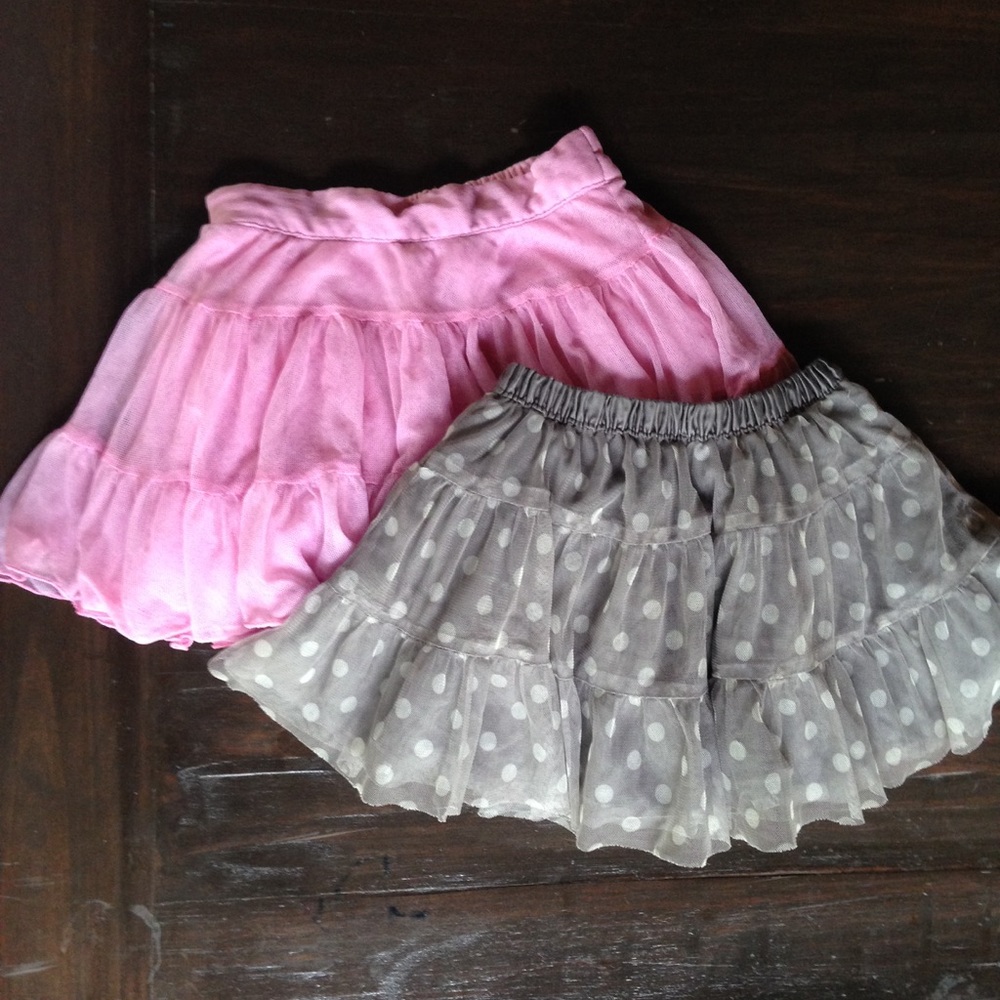 Bundle of 2 tutu skirts - size 3T